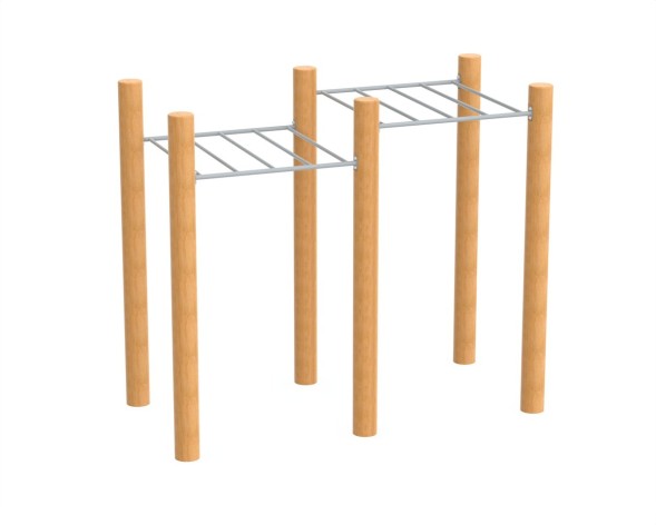 Рукоход двойной разноуровневый. Тип 2, 898.05.03