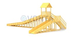 Зимняя горка Савушка Зима Wood 10