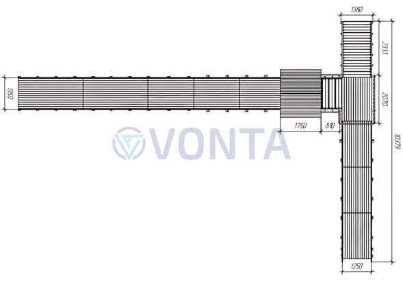 Зимняя горка Савушка Зима Wood 10