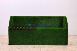 Топиари лавочка, фотозона, модель 1, L=175 см — газон Eco