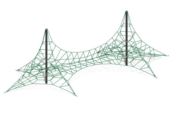 Канатная пирамида “Маккинли”, КИО-17