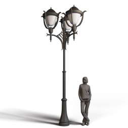 Фонарь уличный Монте-Карло 3