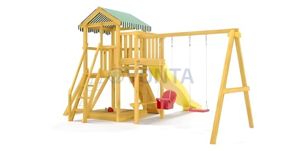 Детская площадка Савушка Мастер 2 Plus (горка 3 метра)