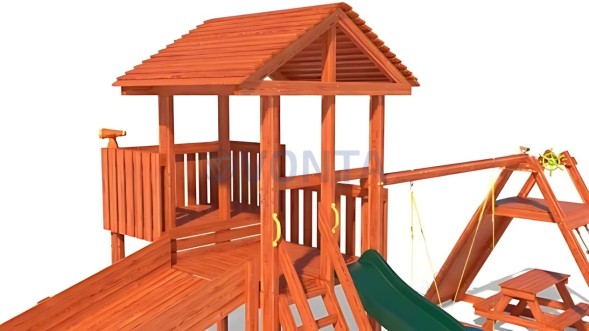 Детская площадка CustWood All-Season 3