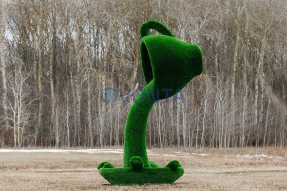 Топиари летящая чашка — Газон Deluxe