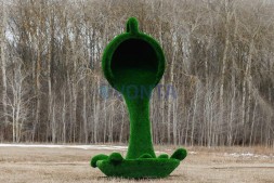 Топиари летящая чашка — Газон Deluxe