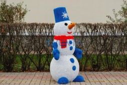 Топиари снеговик Петенька — газон Eco