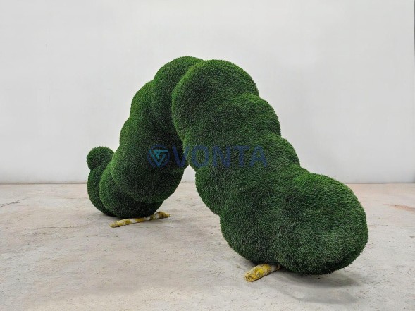 Топиари гусеница — газон Deluxe Green + Eco