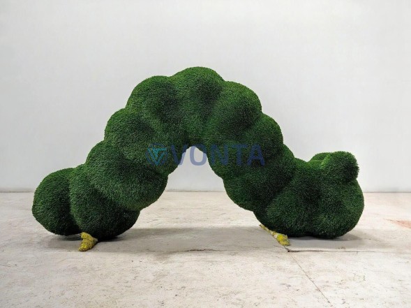 Топиари гусеница — газон Deluxe Green + Eco