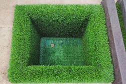 Топиари лавочка с нишей — газон Есо