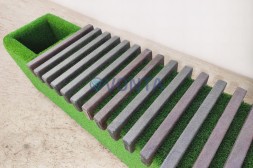 Топиари лавочка с нишей — газон Есо