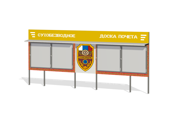 Информационный щит с дверкой, МФ-82