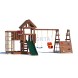 Детская площадка CustWood Junior Color JC15 с деревянной крышей