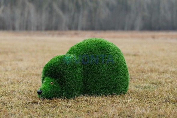 Топиари ёжик мамочка — Газон Deluxe