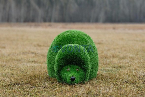 Топиари ёжик мамочка — Газон Deluxe