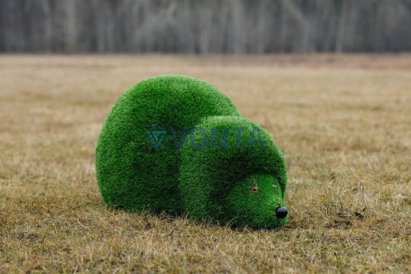 Топиари ёжик мамочка — Газон Deluxe