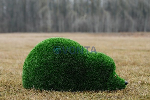 Топиари ёжик мамочка — Газон Deluxe