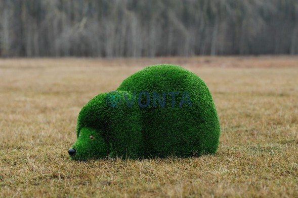 Топиари ёжик мамочка — Газон Deluxe