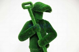 Топиари композиция сталевары — газон Deluxe