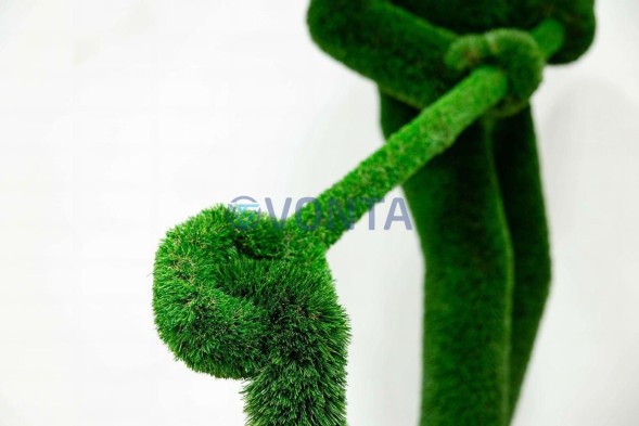 Топиари композиция сталевары — газон Deluxe