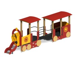 Игровой комплекс “Паровоз с вагончиком”, ИО-01.1