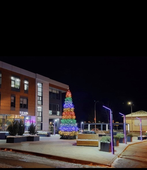 Ель каркасная «Светодинамическая Евро» - 15 м