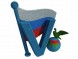 Топиари композиция стела V — газон Eco