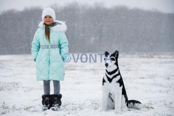Топиари собака хаски, Пушнин — газон Eco