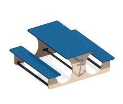 Стол со скамьями “Якорь”, МФ-49.1