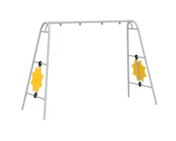 Качели двойные «Звезда». Подвесы приобретаются отдельно, 421.01 исп.1