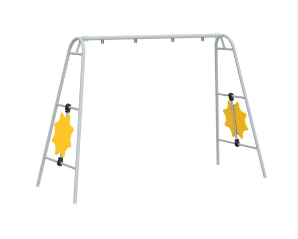 Качели двойные «Звезда». Подвесы приобретаются отдельно, 421.01 исп.1