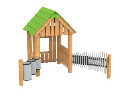 Домик «Старт» с музыкальными инструментами, 321.05 исп.8.03