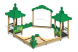 Песочный дворик без горки “Лесная поляна”, ПС-09.1