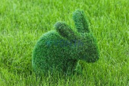 Топиари композиция зайцы, 5 штук — газон Eco