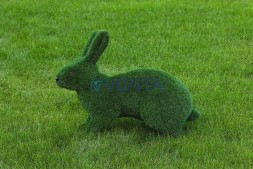 Топиари композиция зайцы, 5 штук — газон Eco