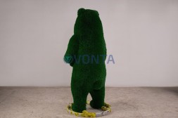 Топиари медведь с кашпо, h-175 см — газон Deluxe Green