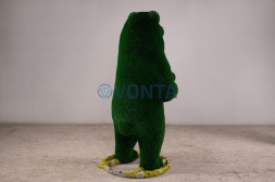 Топиари медведь с кашпо, h-175 см — газон Deluxe Green