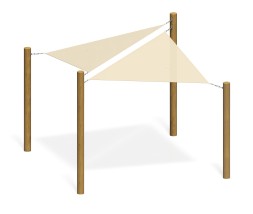 Теневой навес “Парус 2”, МФ-107