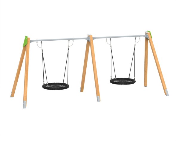 Качели на брусе «2 гнезда», 422.07 исп.7