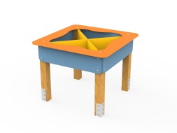 Песочница ростовая с перегородками, 353.01 исп. 2