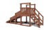 Зимняя деревянная горка Custwood Winter W1 (лестница сзади,скат 2,5 м)