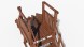 Зимняя деревянная горка Custwood Winter W1 (лестница сзади,скат 2,5 м)
