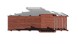 Зимняя деревянная горка Custwood Winter W1 (лестница сзади,скат 2,5 м)