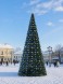 Уличная каркасная елка «Уральская» 21 м