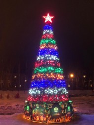 Ель каркасная «Светодинамическая Евро» - 18 м