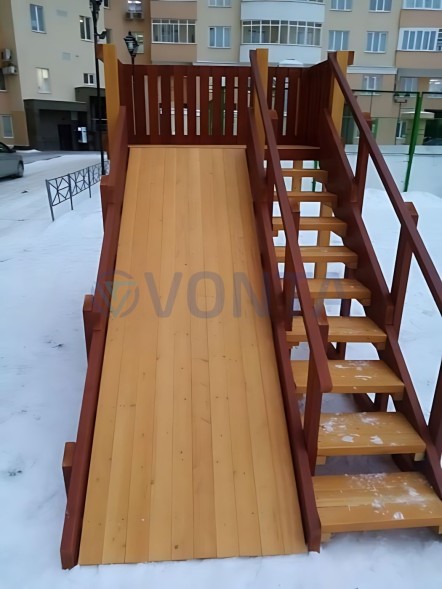 Зимняя горка Савушка Зима 3