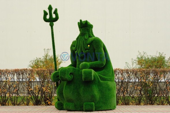 Топиари Нептун — газон Eco