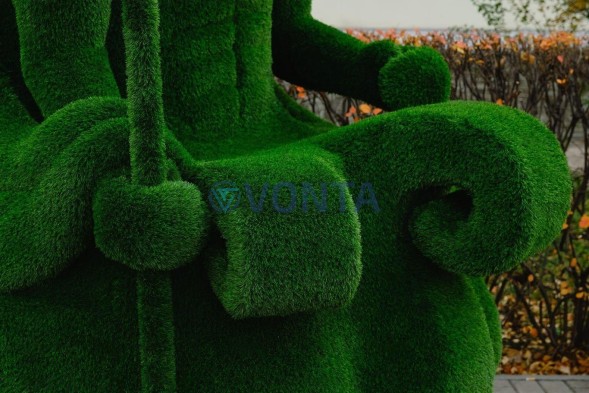 Топиари Нептун — газон Eco