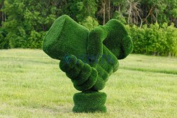 Топиари стела рукопожатие — газон Deluxe