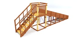 Зимняя горка Савушка Зима 2 (скат 5 метров)